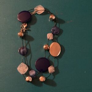 Chunky 20” necklace, nice clasp for large contemporary beads